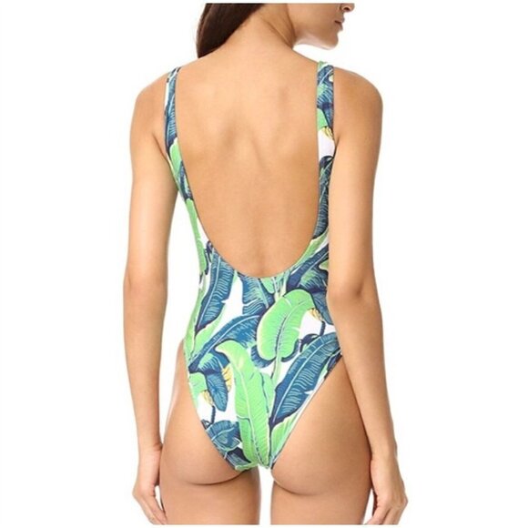 NEW CHRLDR Banana Leaf One Piece - Picture 2 of 8